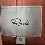 Rails  Rowan Blush Button Front‎ Utility Bomber Jacket Size XS Photo 4