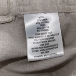 JM Collection  Womens Drawstring‎ Elastic Waist Trouser Ankle Pants Cream XL Photo 5