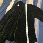 Tomfoolery Cozy Black Teddy Jacket Size M Photo 4