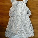 Sequin Hearts White crochet dress! Size 11 Junior or Womens Large. Graduation/ Spring/ Summer Photo 1