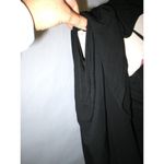 NWT New $700 Womens 42 6 Designer Italy Costume National Blouse Black Layer Cape Photo 4