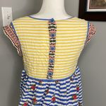 Matilda Jane On My Mind Stripe & Floral Tank Top Womens Size Medium Photo 3