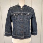 Chico's Platinum Rhinestone Jean Jacket Photo 0