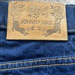 Johnny Was Marseille Baby Boot Cut Dark Blue Cropped Flare Jeans size 27 NWT Photo 5