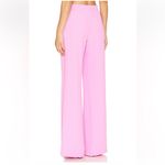 Amanda Uprichard  Vera Pants Carnation Vibrant Pink Wide Leg pull on Revolve 342 Photo 2