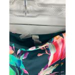 Calia High Rise Tropical Print Bikini Bottoms Size Large Green Photo 3