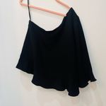 Likely NWT  New York One Shoulder Bell Sleeve Top Size small black Photo 1