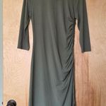 Banana Republic  green Midi Tee Shirt Dress Photo 1