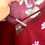 Mudd  floral tie front crop top Photo 3