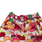 Vintage 80s KENZO Colorful Floral Pleated High Photo 3