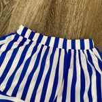 Jun & Ivy Womens  Blue and White Stripe Mini Skirt - S Photo 1