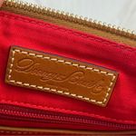 Dooney & Bourke  Snowcone Barrel Shoulder Bag Purse White Pastel Leather Photo 9