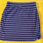 Akini Size M Navy Striped Skirt Photo 4