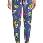 NEW Briefly Stated Space Jam Women’s Jogger Pajama Pants Warner Bros S (4 Photo 0