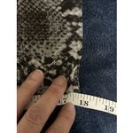 Apt. 9  Snake Skin Print Button Up Shirt Women's Size Large Photo 9