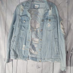 Wax Jean  Basic Denim Thrashed Denim Jacket Photo 0