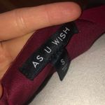 As You Wish Red Long Sleeve Dress Photo 3