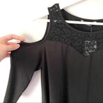 Zeagoo  cold shoulder black lace medium NWT Photo 1