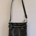 Coach • Pebbled Leather Chain Duffel Handbag Y2K 2000s Soft Crossbody Shoulder Photo 0