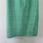 Vintage 100% Silk Mint Green Skirt Size 10 Photo 2