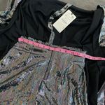 ZARA Sparkly Multicolor Belted Romper Photo 7