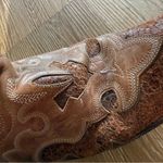 J.B. Dillon Square Toe Leather Western Cowgirl Boots Women’s Size 11B Brown Photo 15
