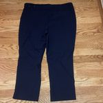 Roz & Ali  Dark Blue Cropped Pants Photo 3