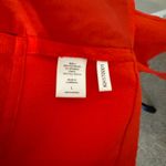 New York And Company New! Orange Belted Open Front Blazer Size L Photo 5