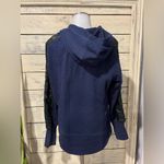 Oakley  Asymmetrical Navy Blue Women's Top with Black Accents Size Large Photo 3