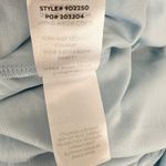 Lulus Chic Preciousness Light Blue Floral Organza Bustier Maxi Dress Medium NWT Photo 7