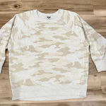 Aerie  Oversized Camo Crewneck Sweatshirt Women’s Large Photo 0