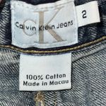 Calvin Klein Vintage Denim Skirt Photo 2