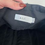 A.L.C. Kyle Lace Up High Waisted Black Skinny Jean Pants Photo 7