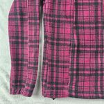 Columbia  Full Zip Fleece Sweater Jacket Women's Size Medium Pink Plaid Photo 4