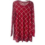 Victoria's Secret ✨ Thermal Plaid Sz Medium Sleepshirt Dress✨ Photo 2