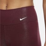Nike  Midrise Sparkle Leggings 7/8 Length Beetroot Photo 8