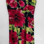 Donna Ricco Donna Rico Floral Print Dress with Pockets Knee Length Party Dress Size 2 Photo 0