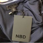 NBD Shadow Days Navy Velvet Dress new with tags revolve Photo 3