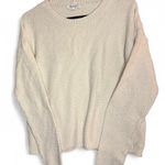 Madewell  size small S cream white sweater Photo 0
