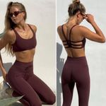 Vuori Daily Leggings in Ruby High Rose Yoga Sporty Jogger Athleisure Size XS Photo 1