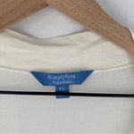 Vera Wang Simply Vera  Cream Women's Open Front Draped Shrug NWT Size L Petite Photo 1