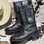 Harley Davidson HARLEY-DAVIDSON Booker Motorcycle Riding Boots size 8 A13 Photo 0