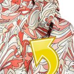 Pacific&Co Women’s XS NY &  Pink Cream Ruched Side Tie Top Blouse Photo 8