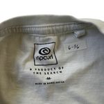 Rip Curl White Printed Crop T-shirt Women Size Medium | 6-36 Photo 2