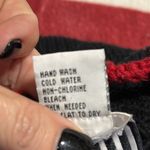 Vintage CLIO womens size large cardigan sweater cottage core embroidered crochet Black Photo 7