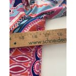 Jean Pierre Klifa Dress Size Small Pink Groovy Beach Resort Shift Midi Stretch Photo 6