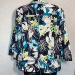 Christopher & Banks Floral Long Sleeve Jacket Photo 4