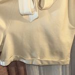Andrew Marc NWT  Size XL Beige Belted Romper Photo 6