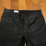 Gap 1969 WOMENS COATED BIKER LEGGING JEANS black size 26 Photo 6