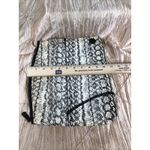 Vince Camuto  Leather Fold-Over Convertible Clutch Bag w/chain Strap Mob Wife Photo 6